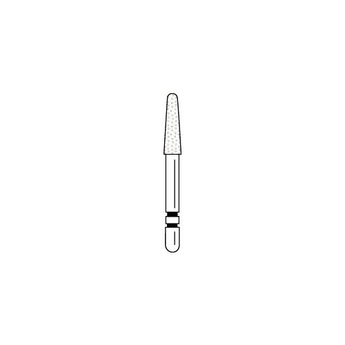 Abrasive Technology 785.7F Two Striper FG Friction Grip Round End Taper Fine Grit Diamond Burs 5/Pk 2015499 Abrasive Technology 785.7F Two Striper FG Friction Grip Round End Taper Fine Grit Diamond Burs 5/Pk 2015499